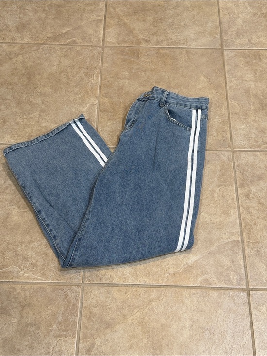 Denim - Women’s wide leg jeans.  Size medium